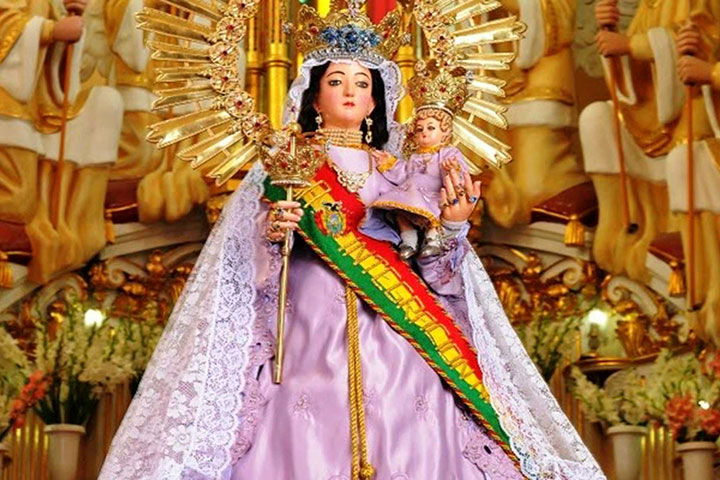 Our Lady of Candelaria of Copacabana Bolivia