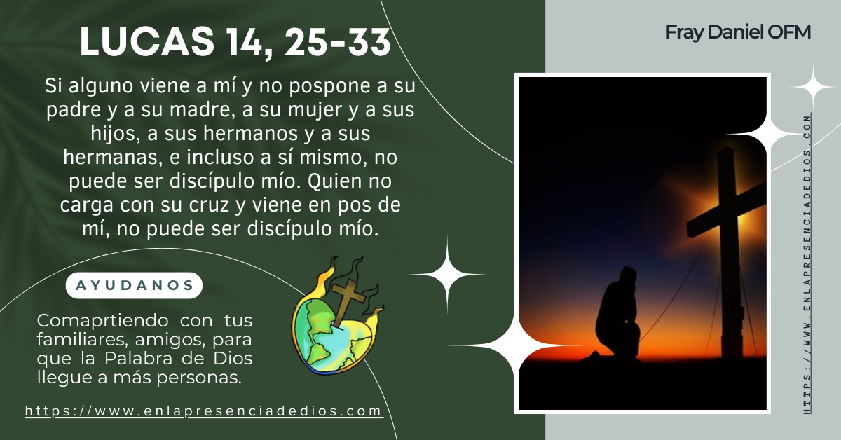 REFLEXIÓN DEL EVANGELIO DE HOY