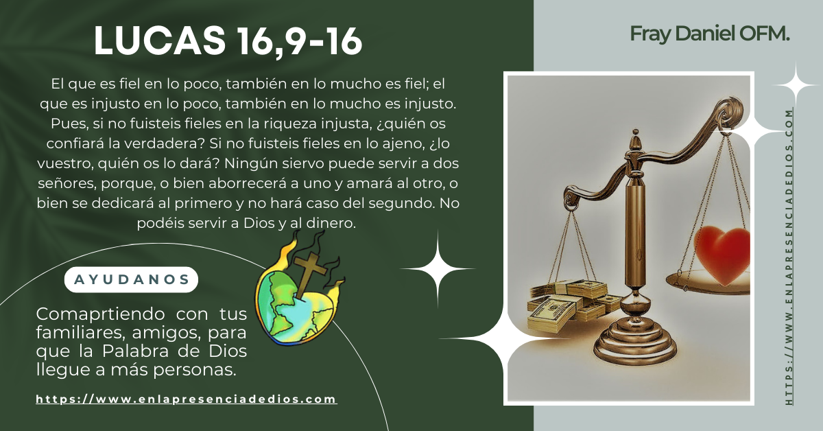 REFLEXIÓN DEL EVANGELIO DE HOY