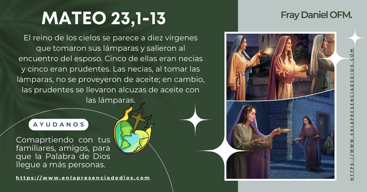 REFLEXIÓN DEL EVANGELIO DE HOY