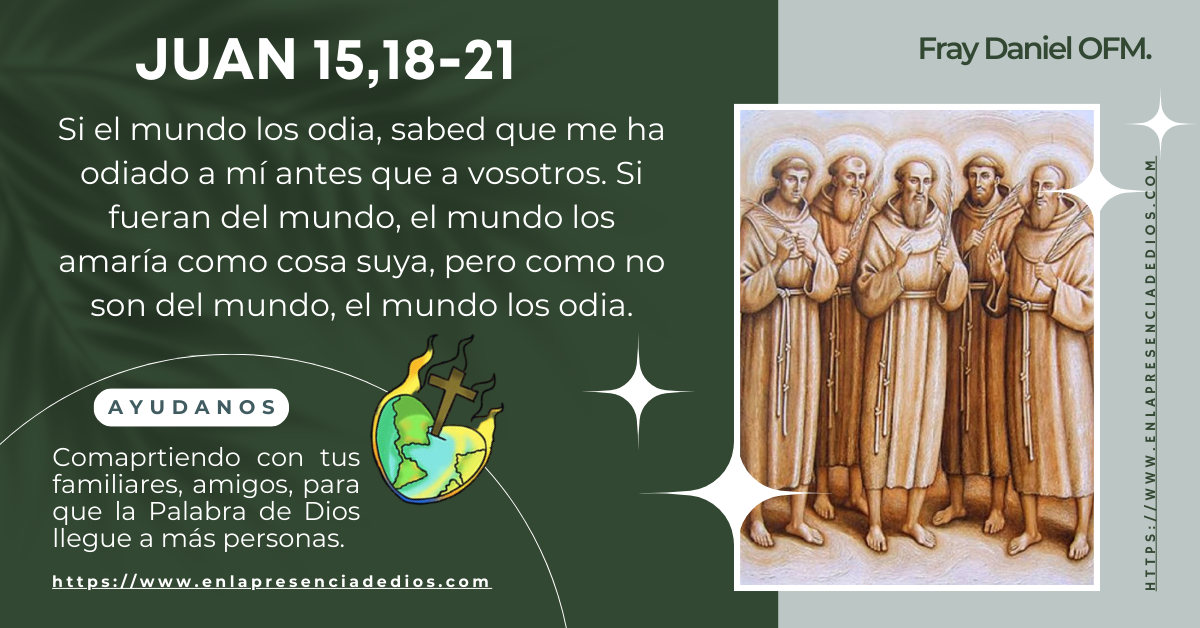 REFLEXIÓN DEL EVANGELIO DE HOY