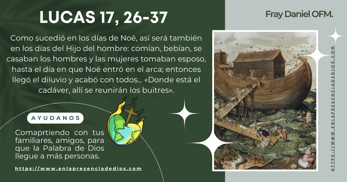 REFLEXIÓN DEL EVANGELIO DE HOY