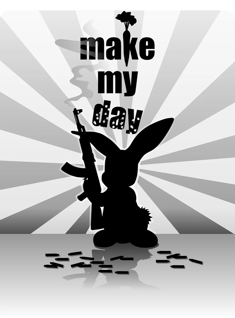 Amikor a nyúl viszi a vadászpuskát