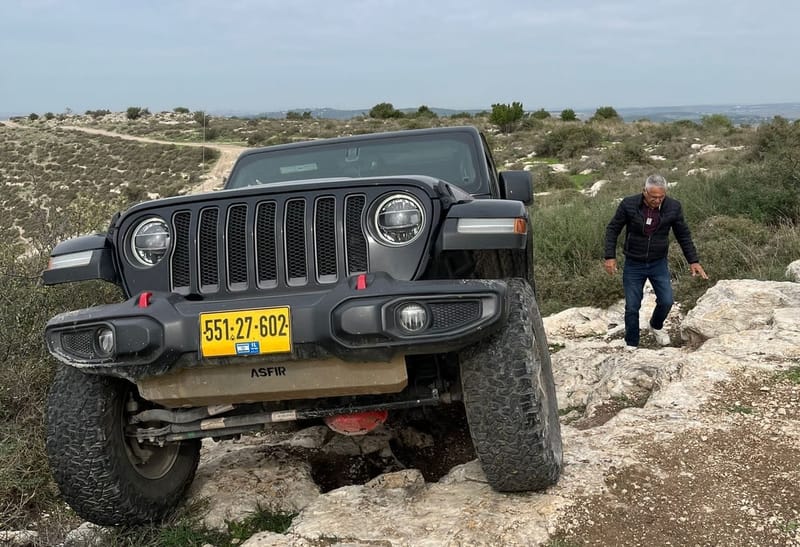 טיול יום שטח גבי צין וסכיני דימונה (אזור חצבה).