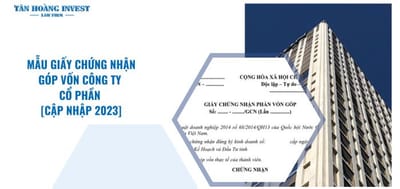 Mẫu Giấy Chứng Nhận Góp Vốn: Hiểu Rõ Về Quyền Lợi Cổ Đông.