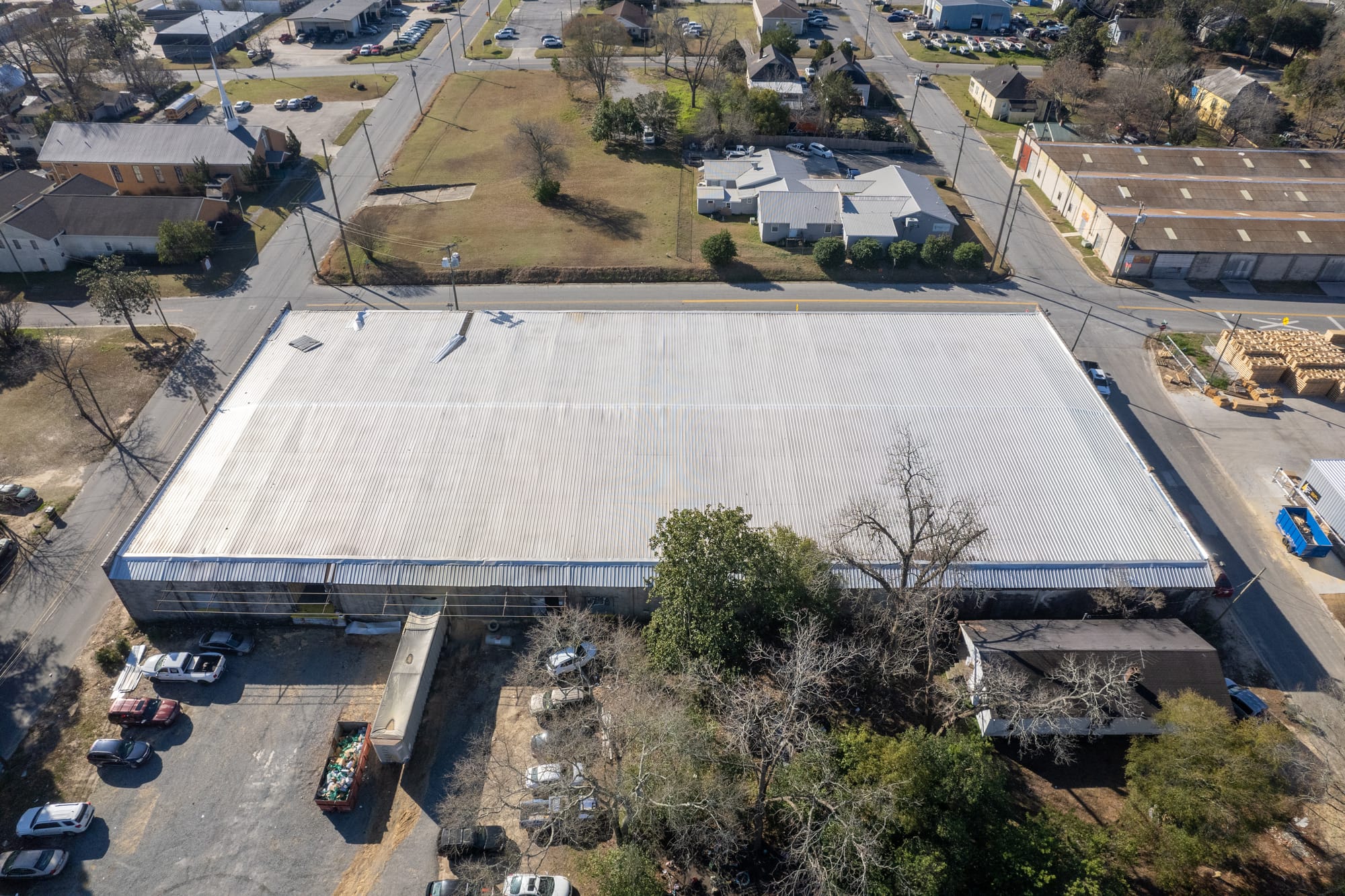 Commercial Building Roof Inspection