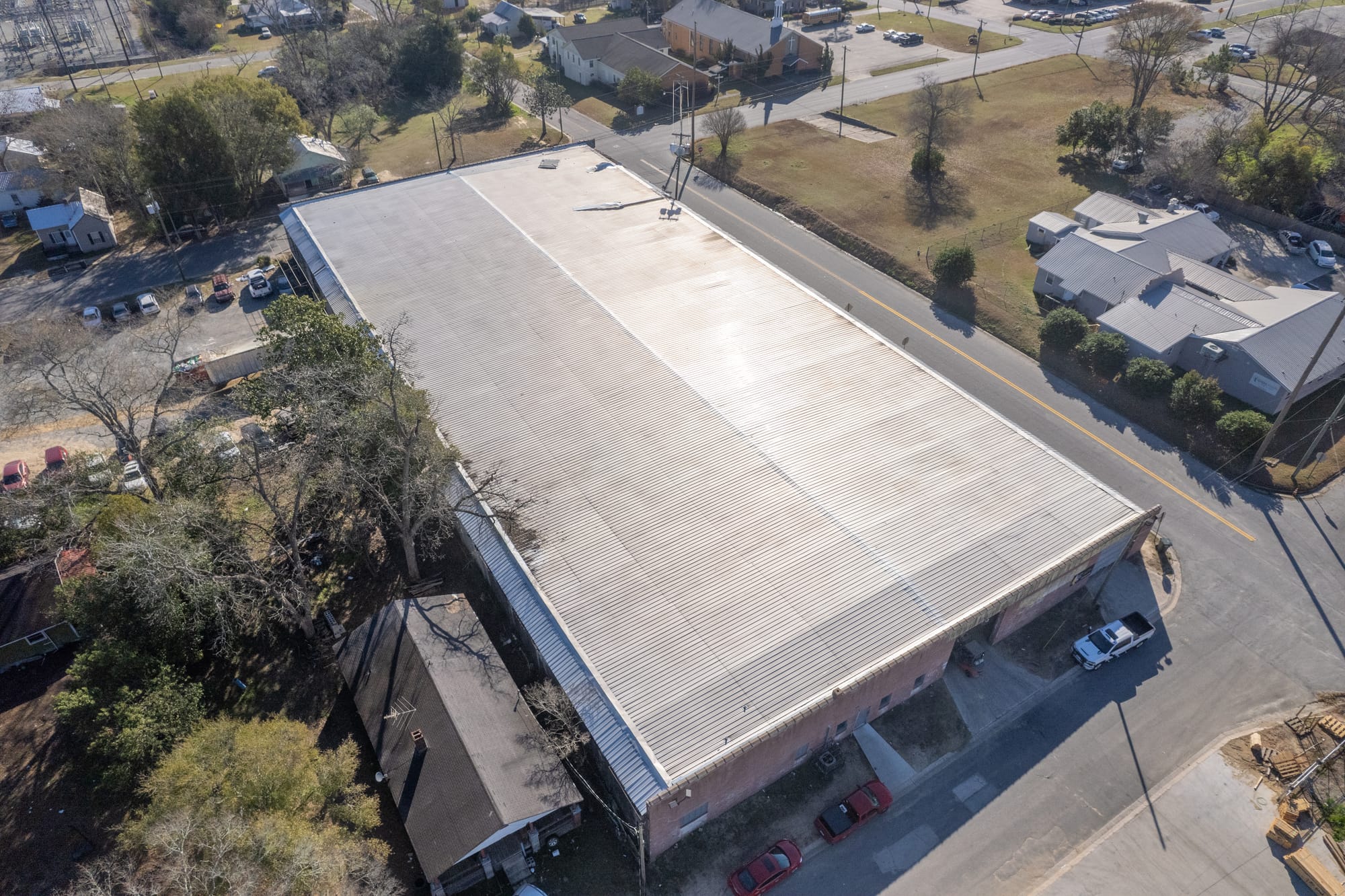 Commercial Building Roof Inspection