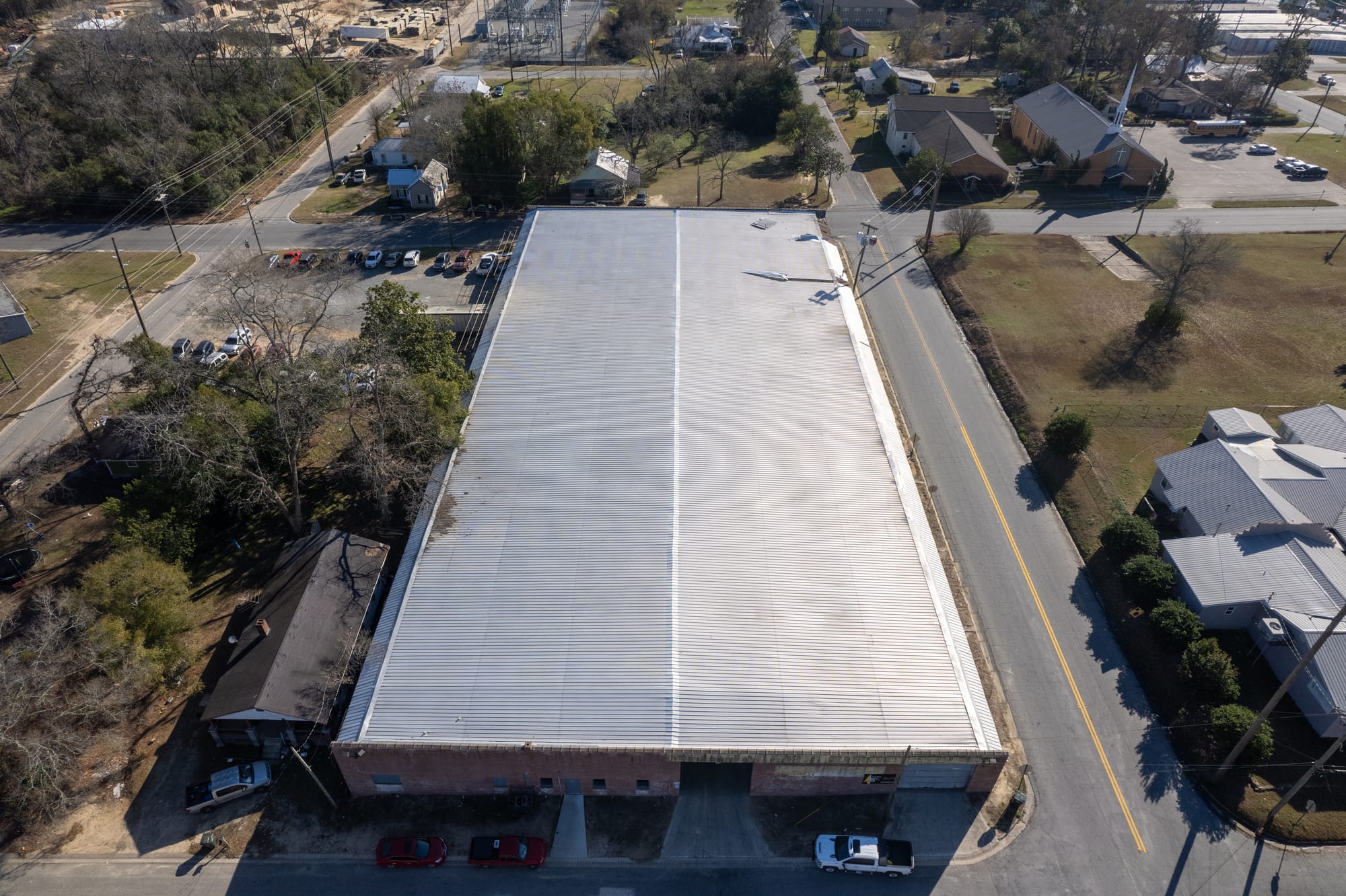 Commercial Building Roof Inspection