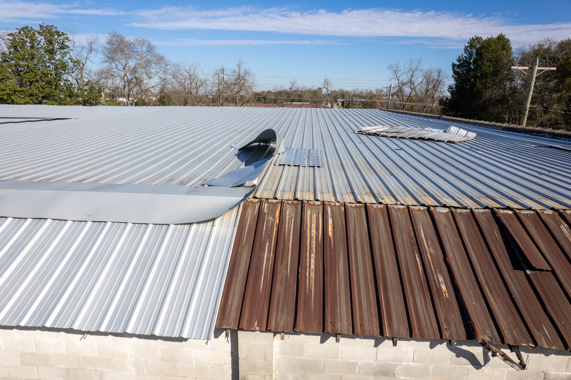 Commercial Building Roof Inspection