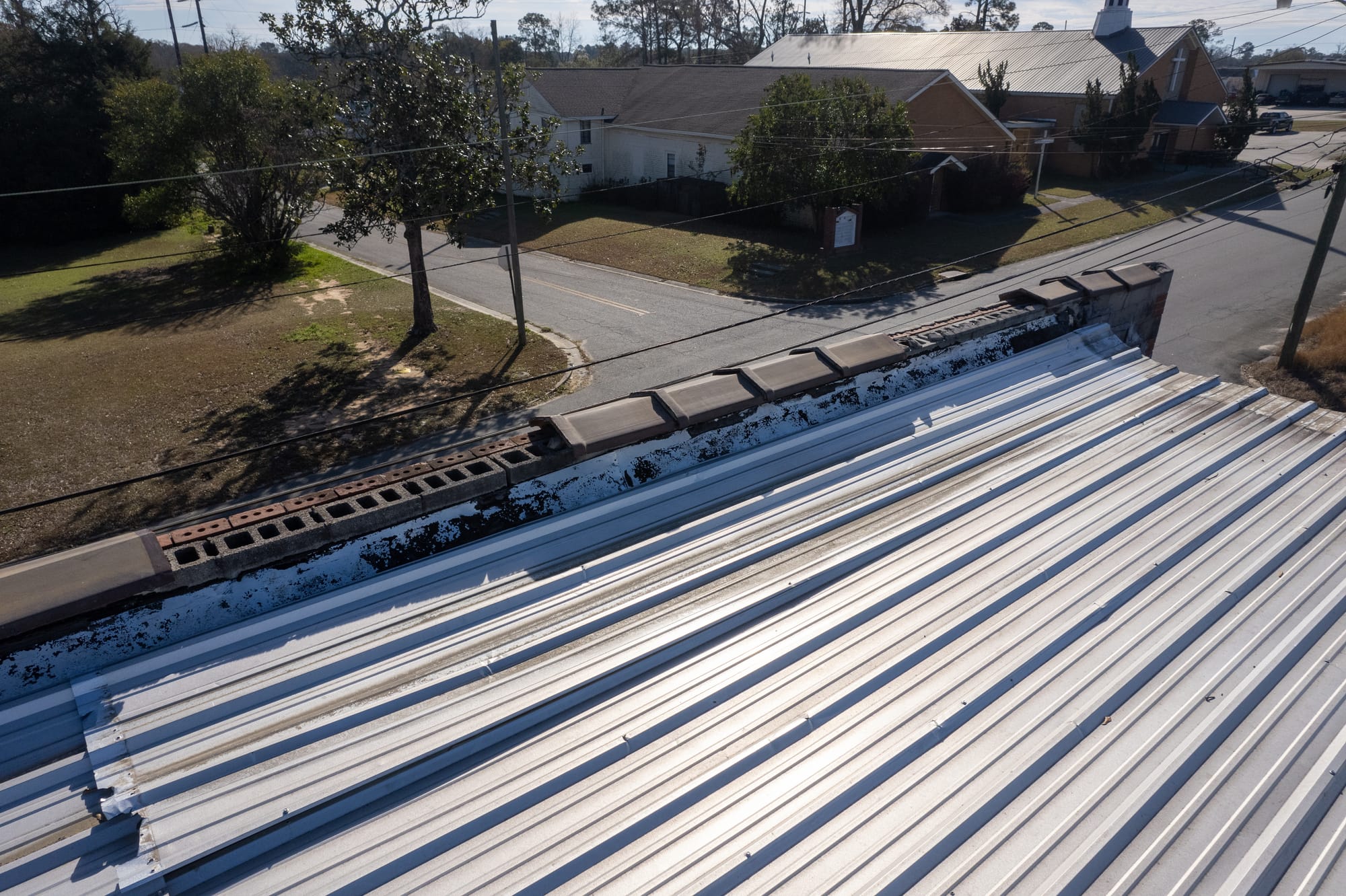 Commercial Building Roof Inspection
