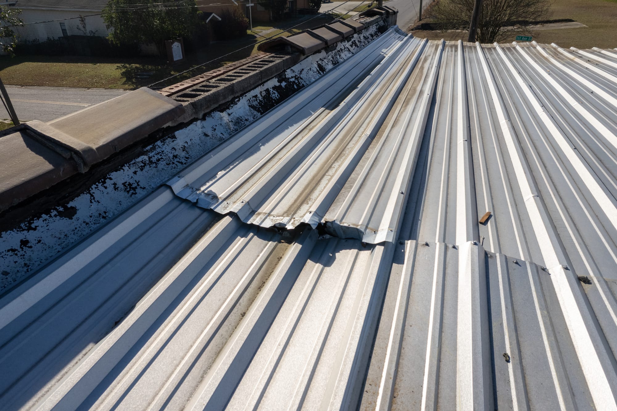 Commercial Building Roof Inspection