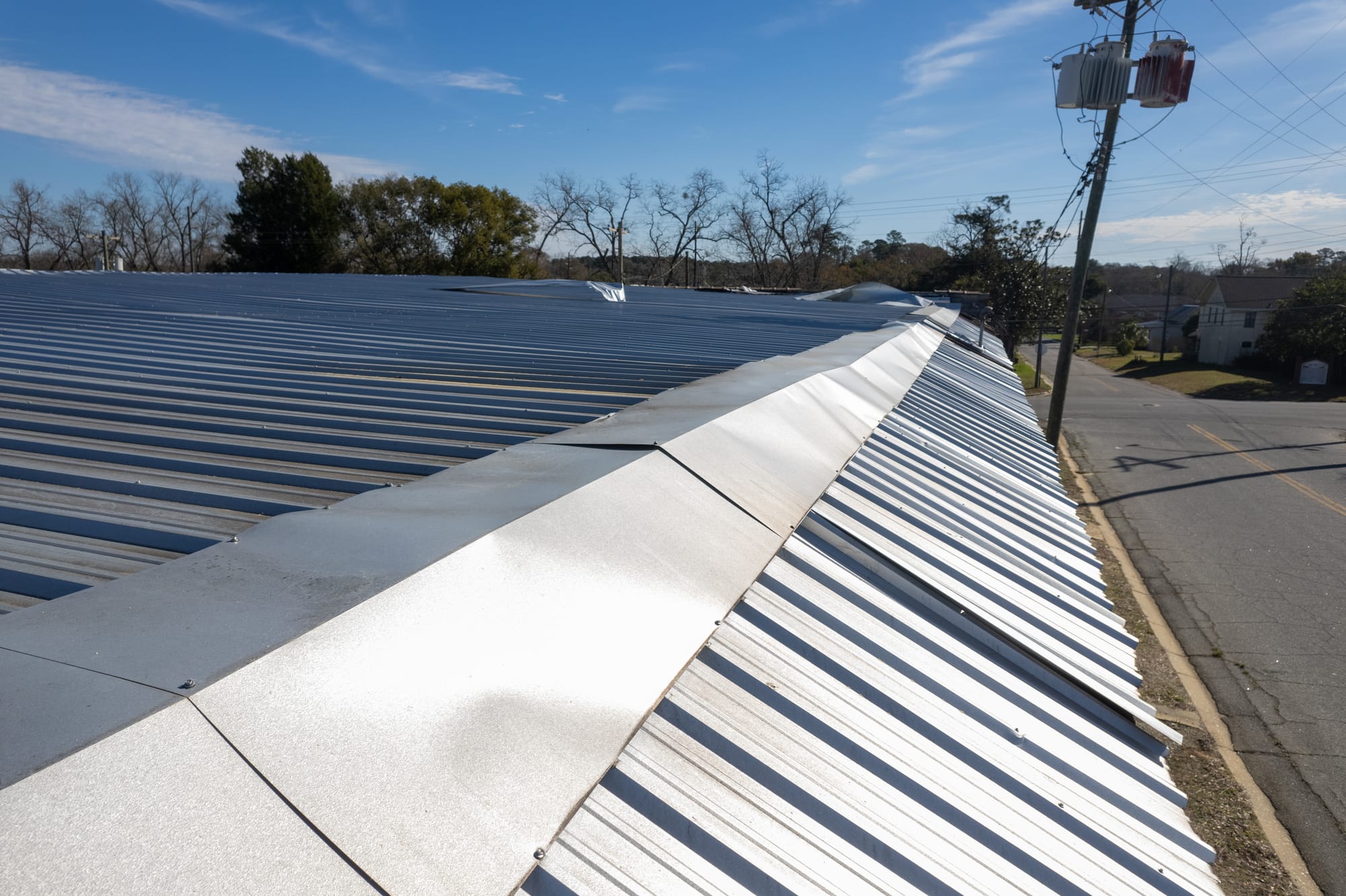 Commercial Building Roof Inspection