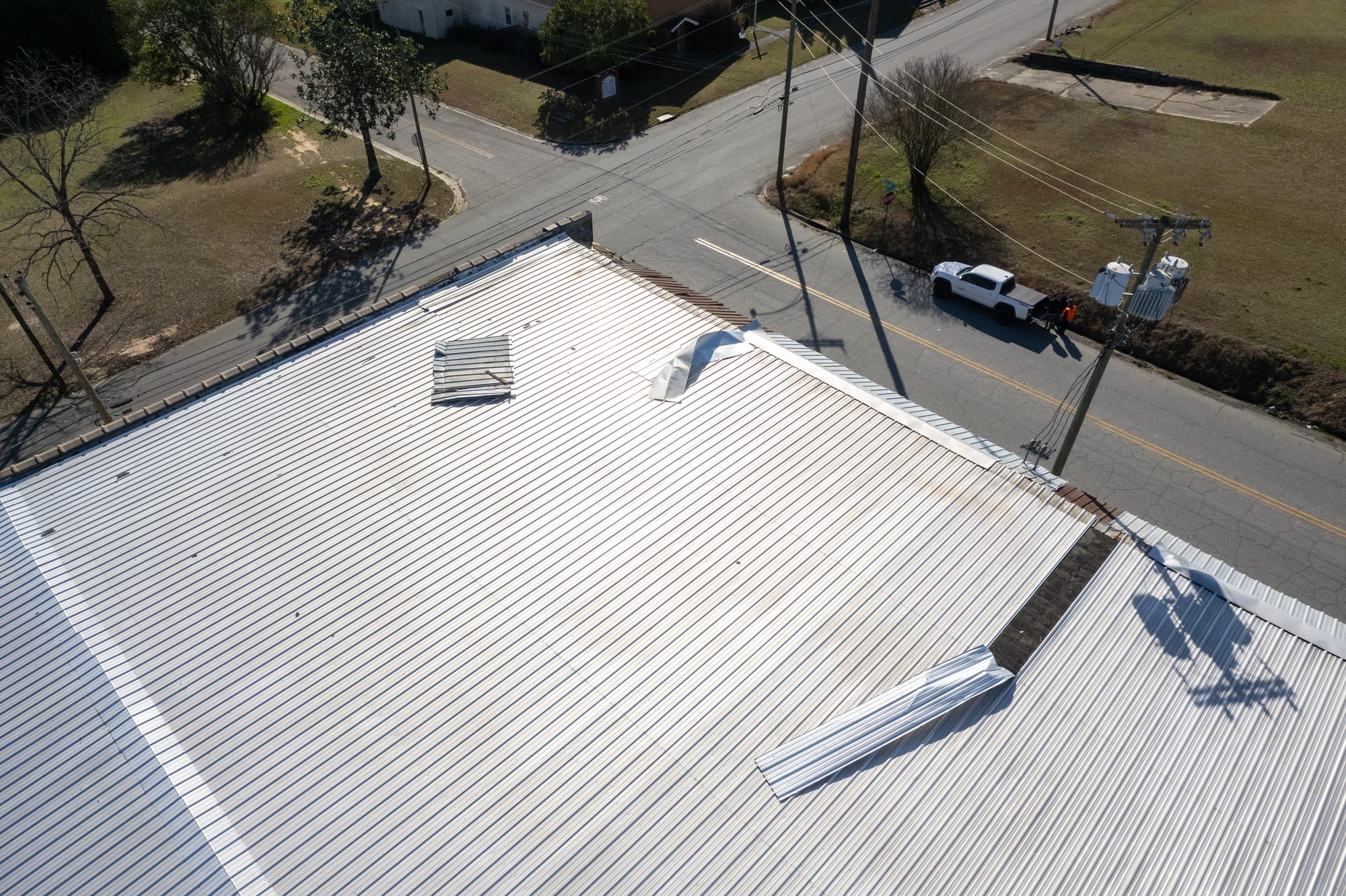Commercial Building Roof Inspection