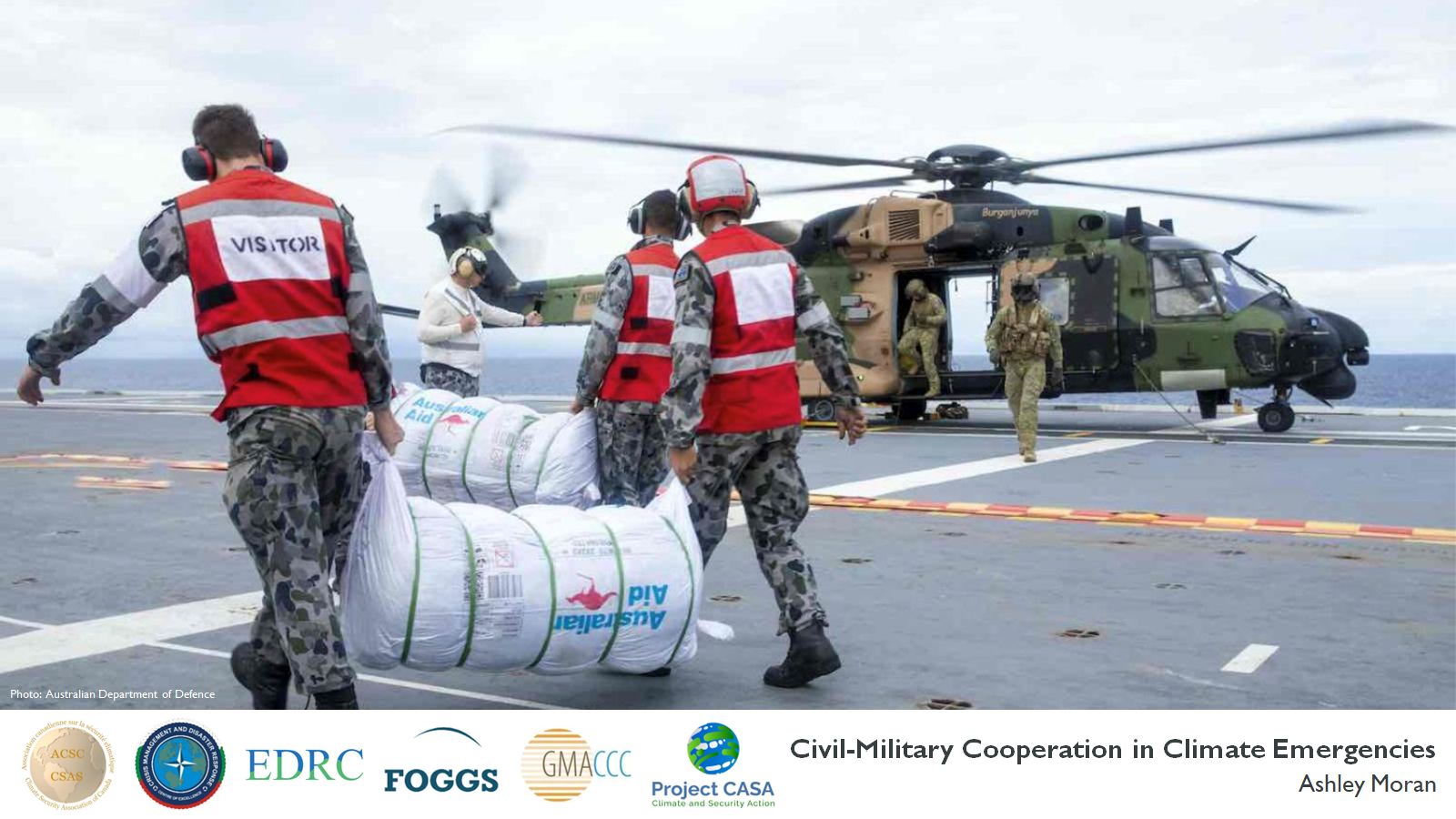 Climate and Security Action through Civil-Military Cooperation in Climate Emergencies