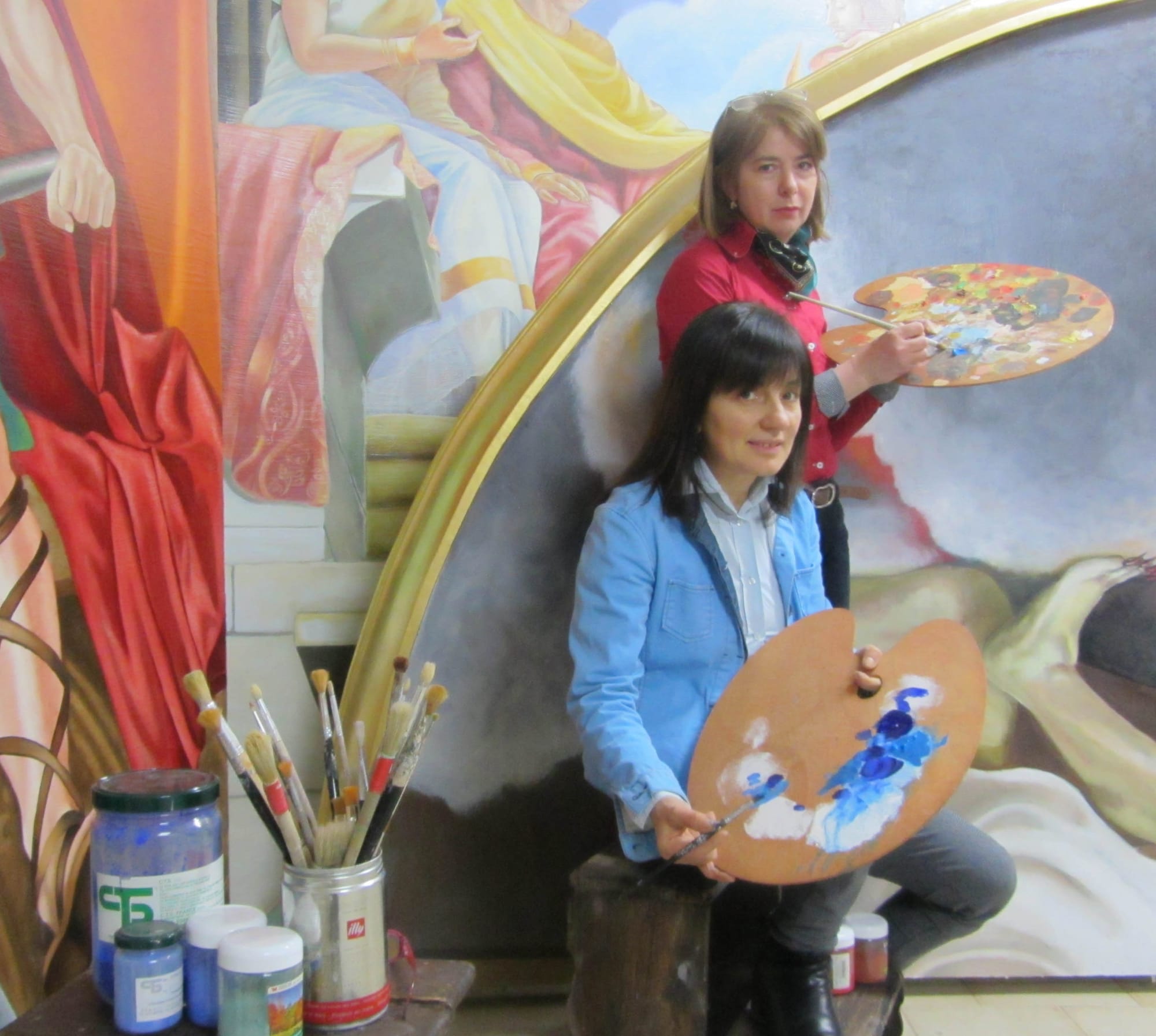 dipinto ad olio nella chiesa di Locara