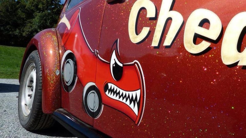 Cox dragster "D'la Cheddite"