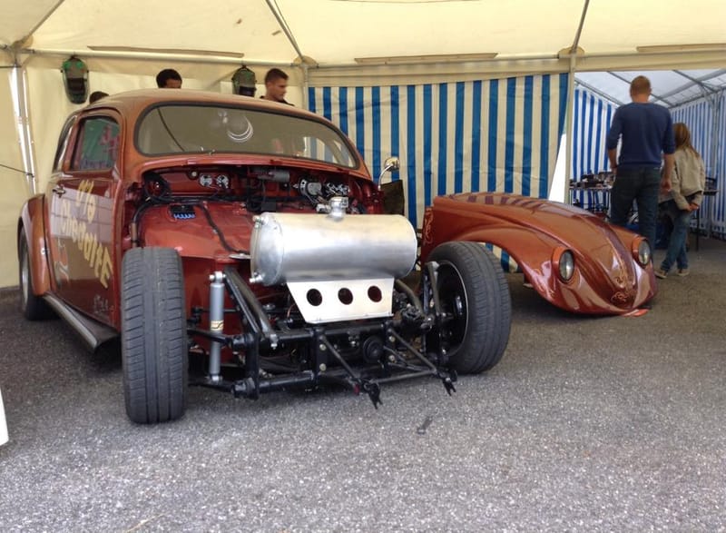 Cox dragster "D'la Cheddite"