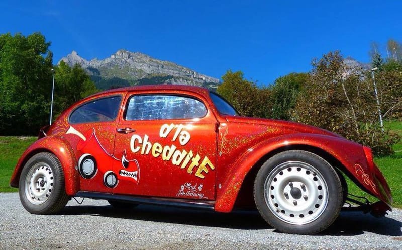 Cox dragster "D'la Cheddite"