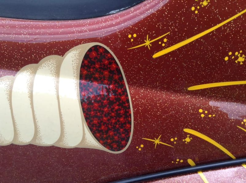 Cox dragster "D'la Cheddite"