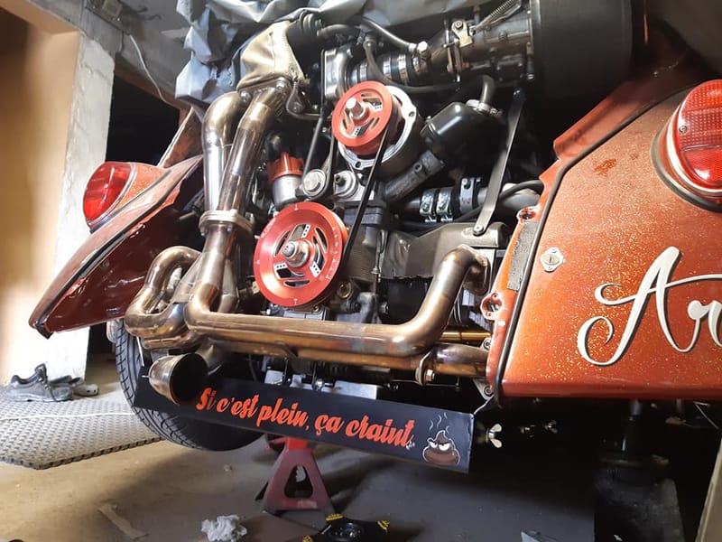 Cox dragster "D'la Cheddite"