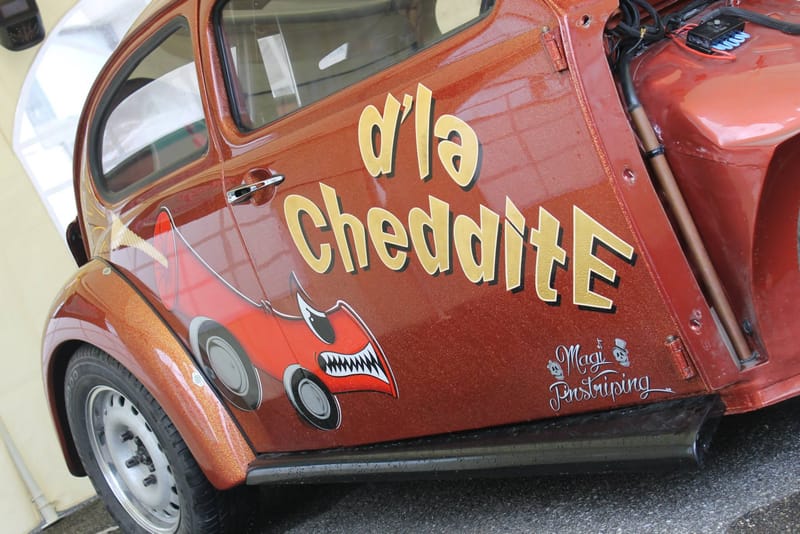 Cox dragster "D'la Cheddite"