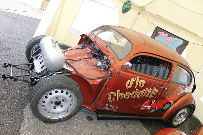 Cox dragster "D'la Cheddite"