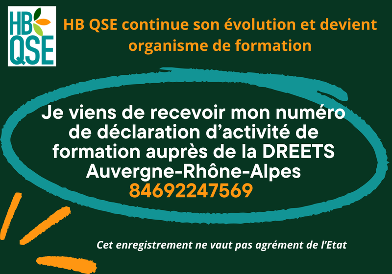 HB QSE devient organisme de formation