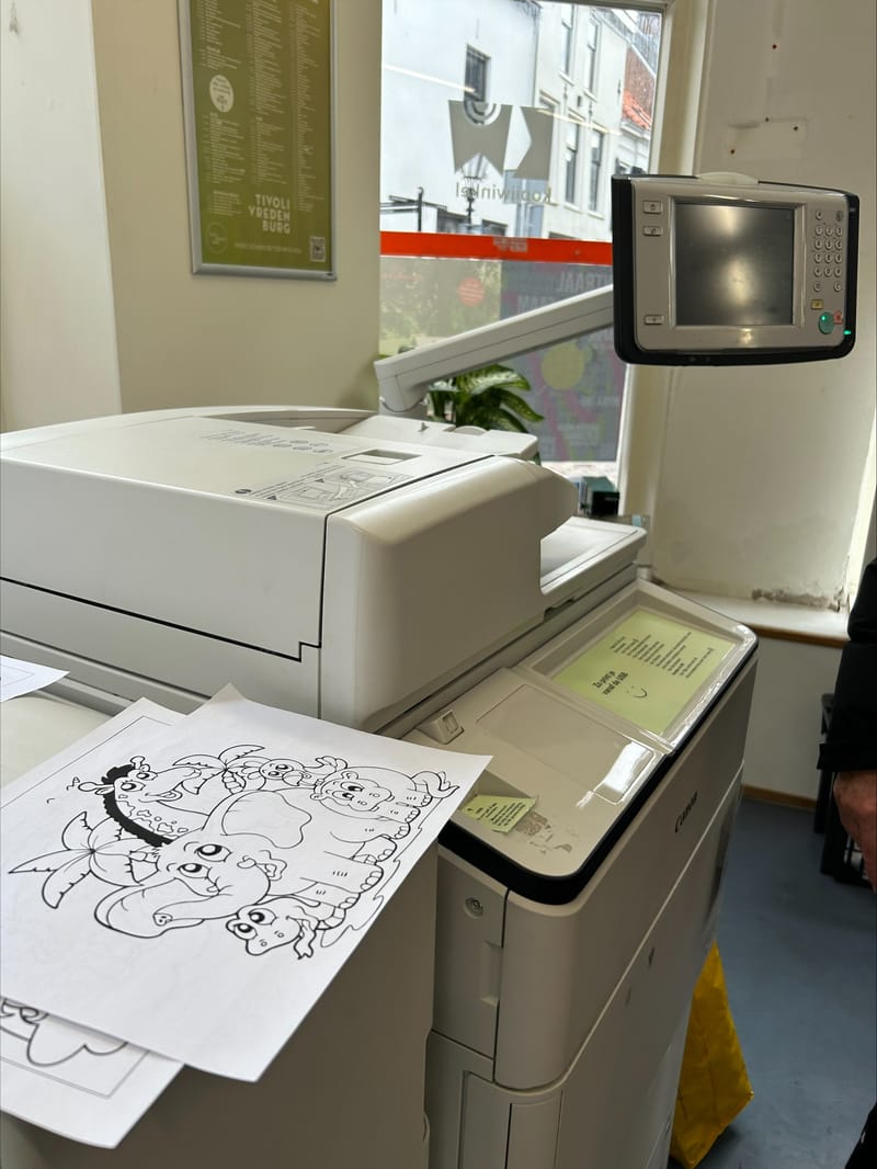 400 kopieën gemaakt bij Kopijwinkel