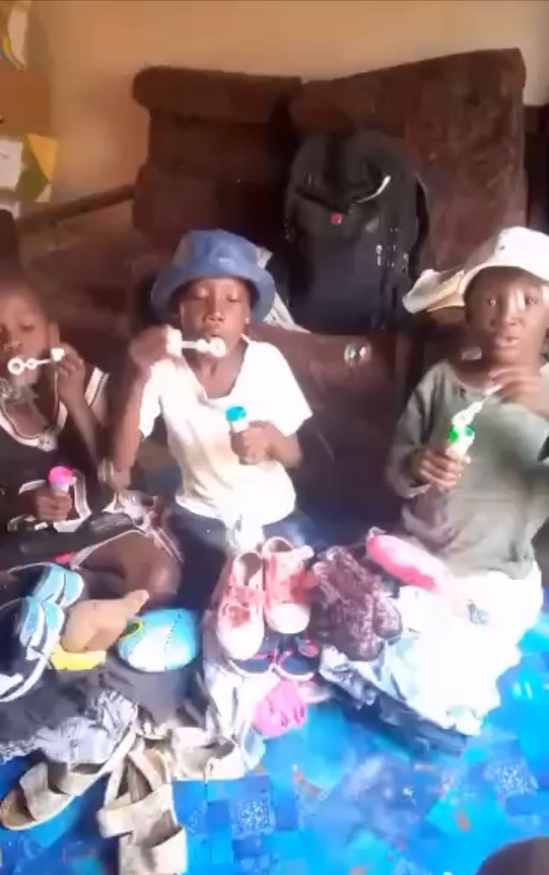 Filmpje van het bellenblazen