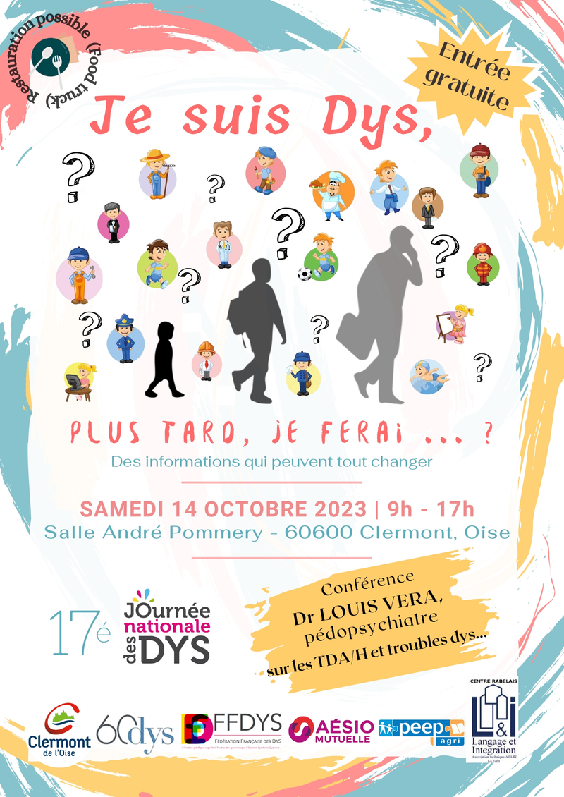 **ENTREE GRATUITE SUR INSCRIPTIONS** 17ème Journée Dys