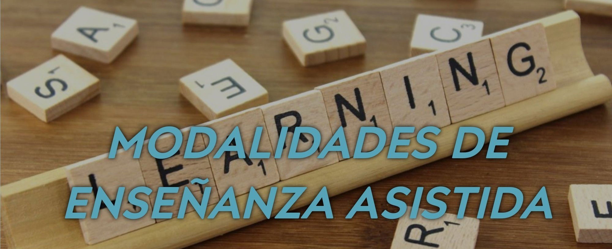 Modalidades de enseñanza asistida