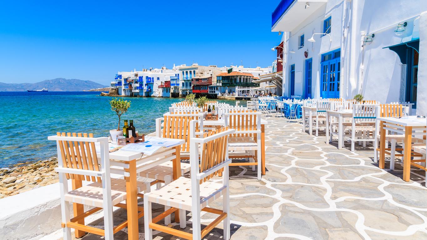 9EME ETAPE - 18 MAI -  ILE DE MIKONOS - GRECE