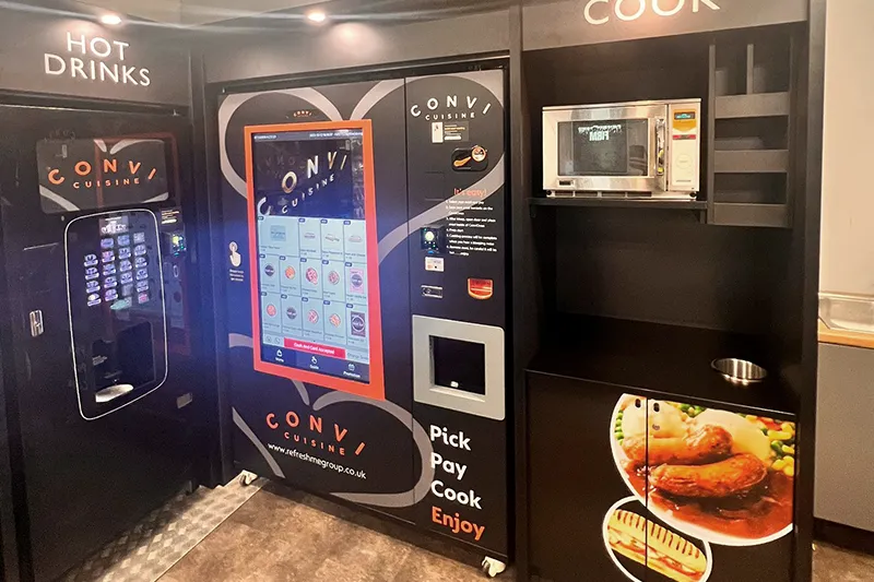 ConviCuisine FFV Hot Food Vending Machine