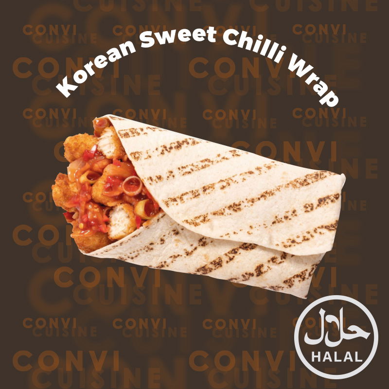 Korean Sweet Chilli Wrap