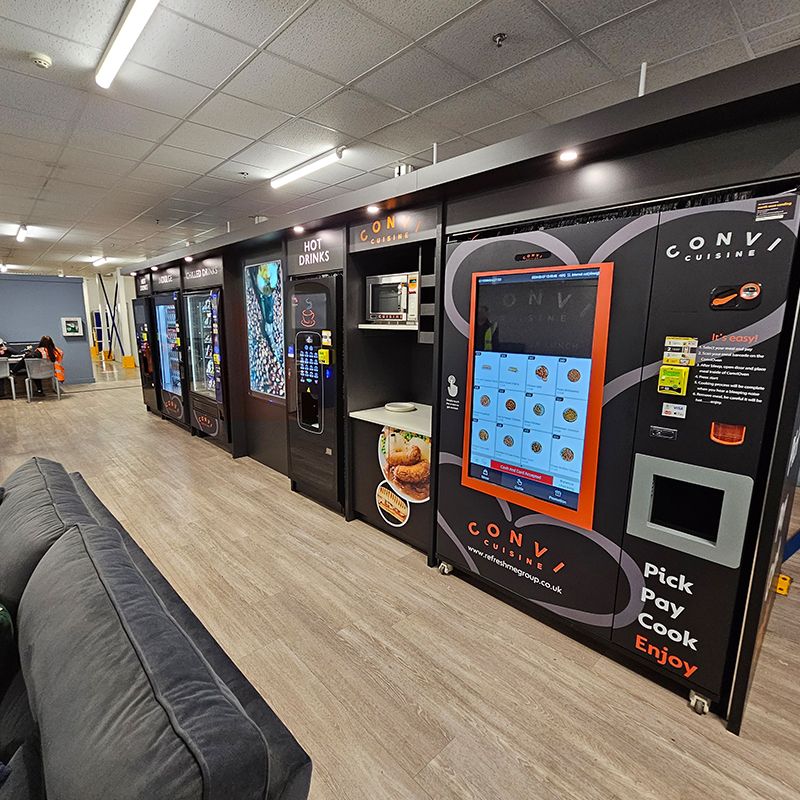 Another ConviCuisine vending installation goes live to provide 24/7 workplace catering.