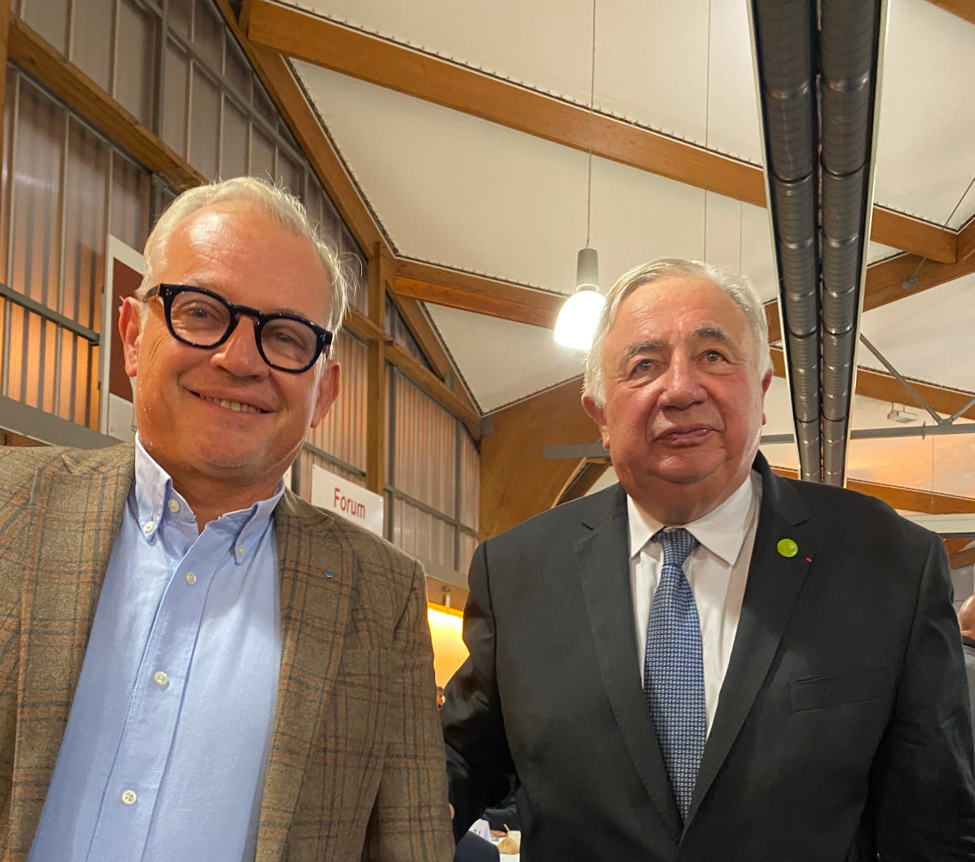 26 octobre 2023 - 100% Corrèze a répondu présent à l’invitation de Corrèze Demain. Dîner débat présidé par Gérard Larcher, président du Sénat.