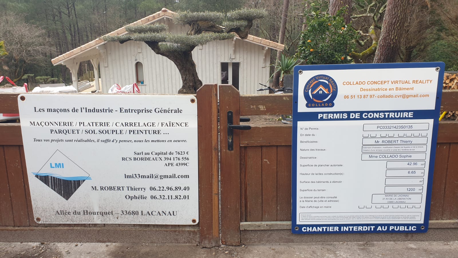 Extension et Rénovation d'une maison d'Habitation - LACANAU