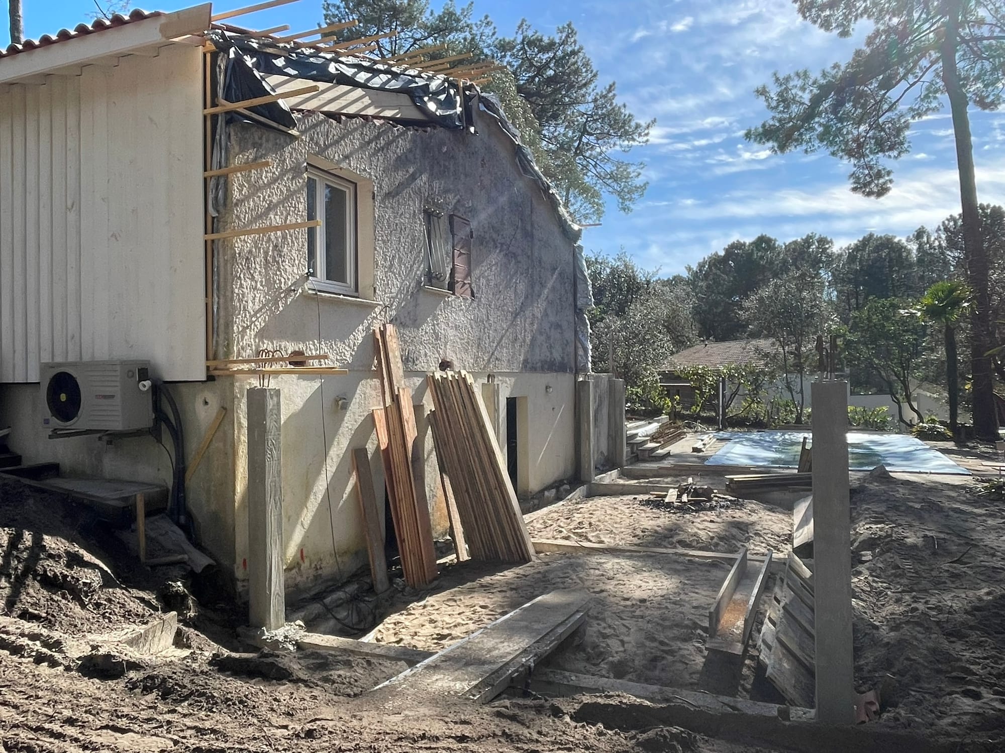 Extension et Rénovation d'une maison d'Habitation - LACANAU