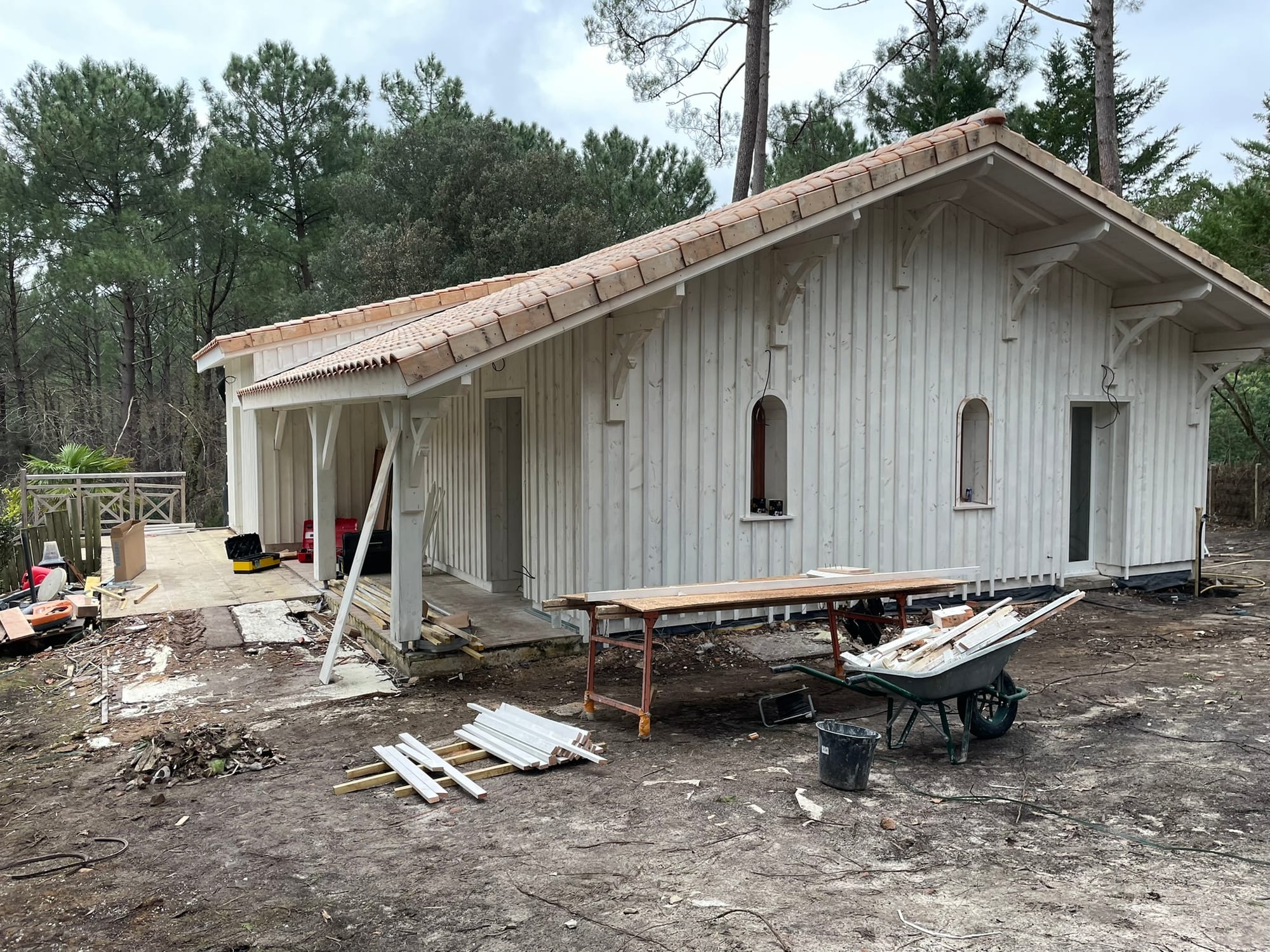 Extension et Rénovation d'une maison d'Habitation - LACANAU