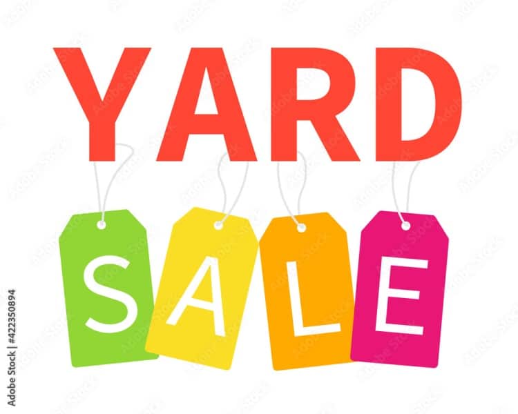 Children's Church Yard Sale