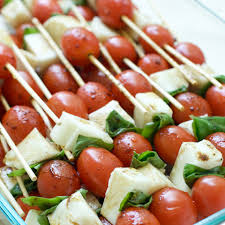 caprese kabobs