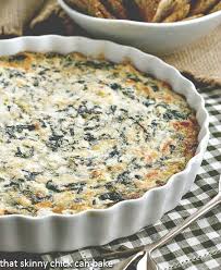 Hot artichoke and spinach dip w/ assorted  crackers