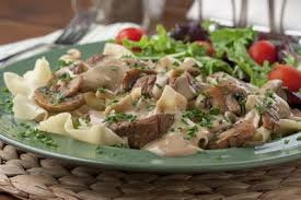 Beef Stroganoff