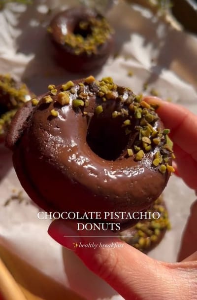 Ciambelline Pistacchio e Cioccolato