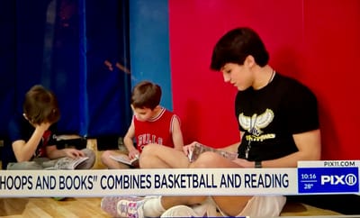 HOOPS & BOOKS on PIX 11 news
