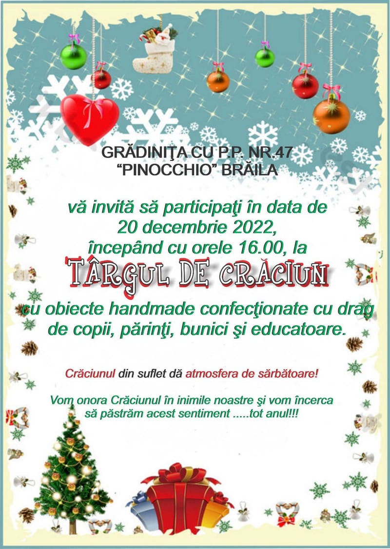 TÂRGUL DE CRĂCIUN 2022