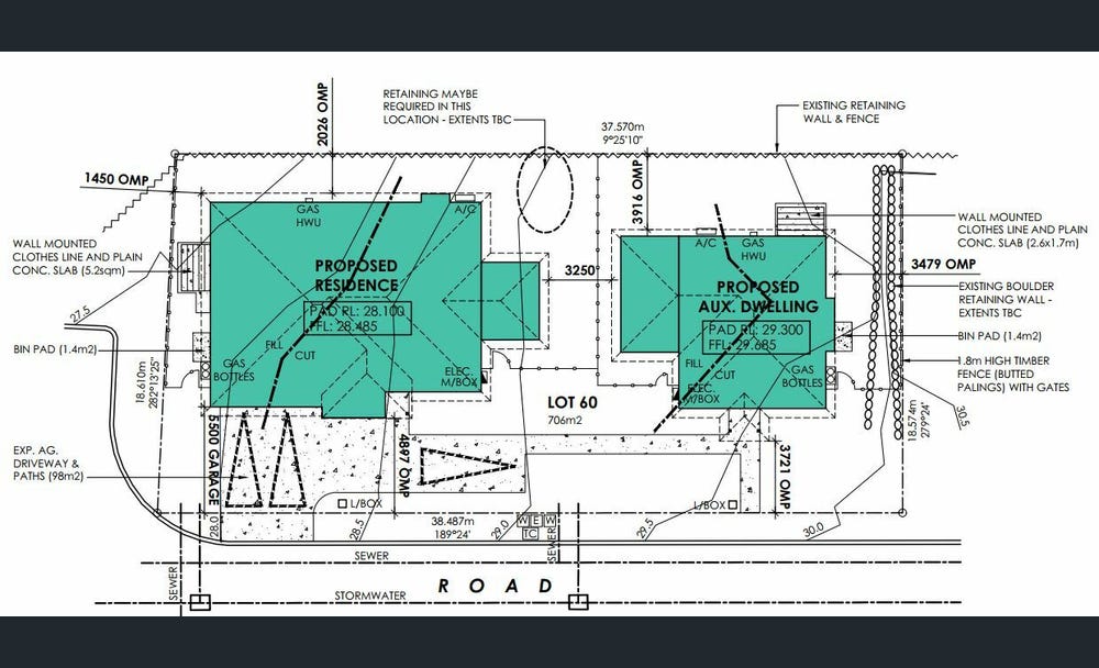 Example of Standard Project on 750m2 Land Brisbane outer Area