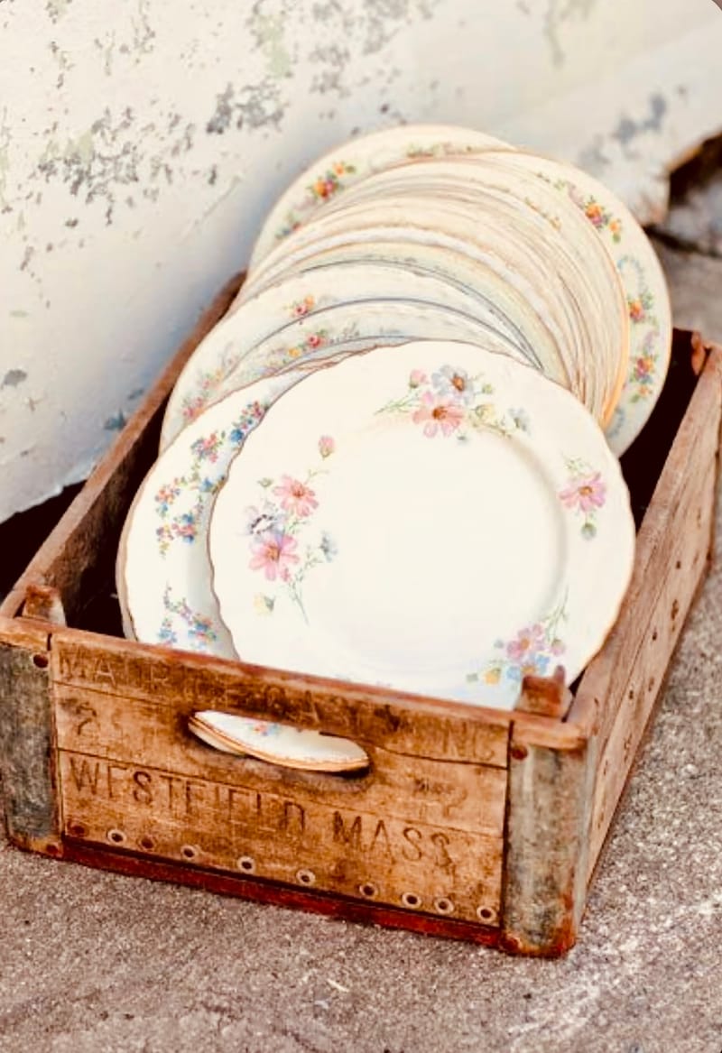 Assiettes vintage