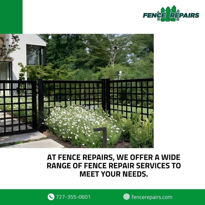 FENCE REPAIRS: Your Trusted Choice Among Fence Companies in Tampa