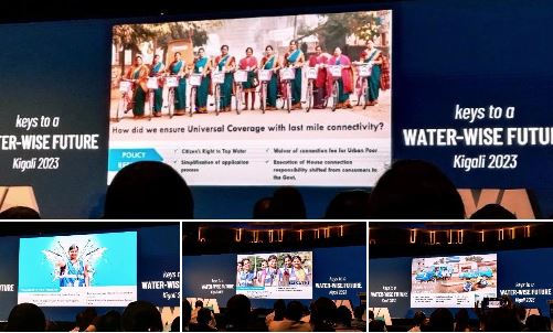 Diving into Change: Keynote Insights from Water and Development Congress 2023 Opening Ceremony.